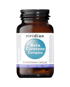 Viridian Beta Carotene 15mg Complex 