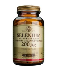 Solgar Selenium 200µg (Yeast-Free) 250 tabs 