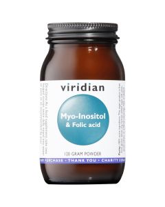 Viridian Myo-Inositol and Folic Acid Powder 120g