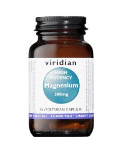 Viridian High Potency Magnesium Veg Caps 30
