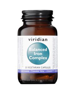 Viridian Balanced Iron Complex Veg Caps 30 caps