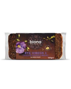 Biona Organic Rye/G Linseed Bread 500g