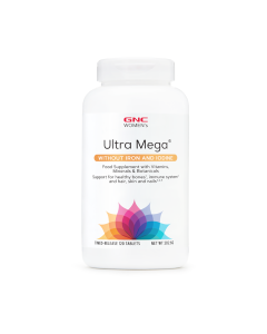 GNC Women's Ultra Mega Multivitamin without Iron - 120 Tablets