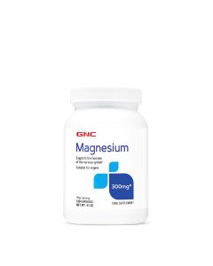 GNC Magnesium 300mg - 120 Capsules