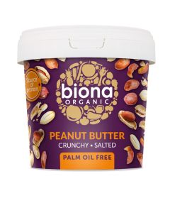 Biona Org Peanut Butter Crunchy 1kg