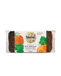  Biona Organic Bread Rye - Pumpkin seed - 500g