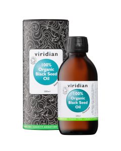 Viridian - 100% Organic Black Seed Oil - 200ml