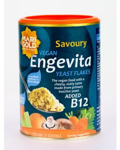 Marigold Engevita Yeast Flakes with Added B12 Gluten Free - 25 Servings