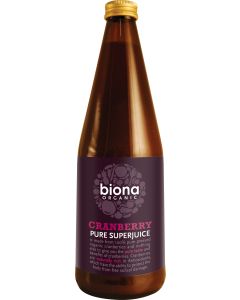 Biona Organic Cranberry Super 750ml