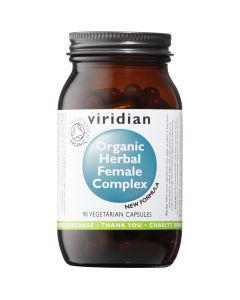 Viridian Herbal Female Complex Veg Caps Organic 90