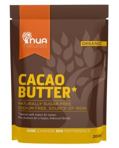 Nua Naturals - Raw Organic Cacao Butter - 200g