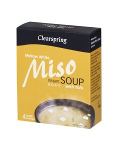 Clear Spring White Instant Miso Sp+T 4x10g