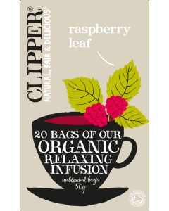 Clipper Organic Raspberry Leaf  Teabags 20bags