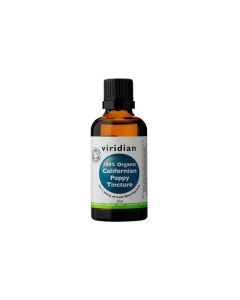 Viridian - 100% Organic Californian Poppy tincture - 50ml