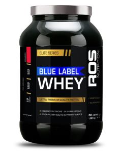 Ros Nutrtion | Blue Label Whey Strawberry | 60 Servings 