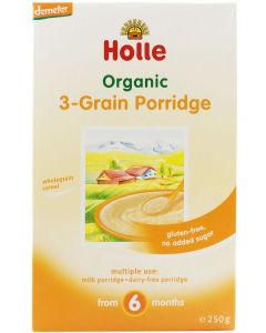 Holle Baby 3 Grain Porridge 250g