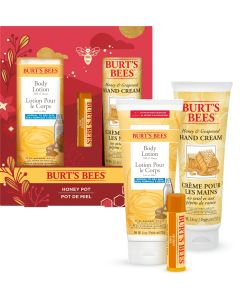 Burts Bees Honey Pot Gift Set