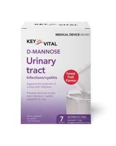 Key Vital D-Mannose for Urinary Tract 7 Sachets
