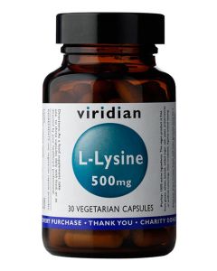 Viridian - L-Lysine 500mg - 30 caps