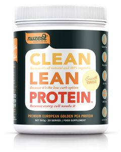 Nuzest - Clean Lean Protein Smooth Vanilla 20 Serve - 500g