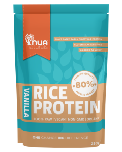 Nua Naturals - Vanilla Rice Protein - 250g
