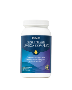 GNC Triple Strength Omega Complex - 90 Softgels