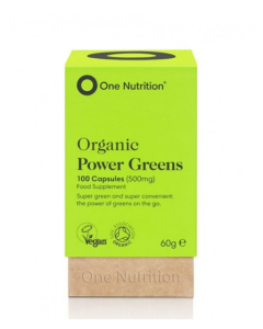One Nutrition  Power Greens  100 Veg Caps 