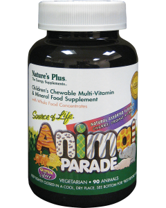Nature's Plus Animal Parade Kid's Multivitamin Assorted Chewables 90's
