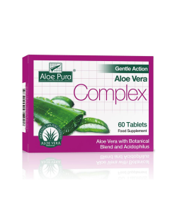 Aloe Pura Gentle Action Aloe Vera Complex  - 60 Tablets 