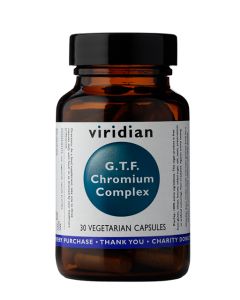 Viridian - G.T.F. Chromium Complex - 30 Caps