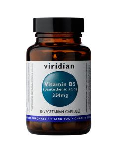 Viridian - Vitamin B5 350gm - 30 Caps