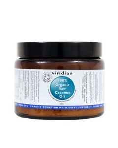Viridian - 100% Organic Raw Coconut Oil, 500g
