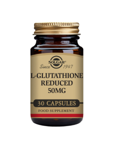 Solgar - L-Glutathione Reduced 50 mg | 30 Vegetable Caps 