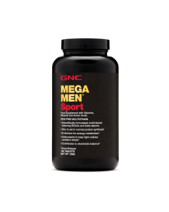 GNC Mega Men® Sport Multivitamin, Iron Free - 120 Tablets