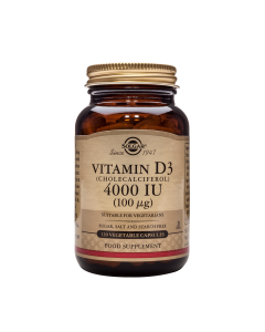 Solgar Vitamin D3 4000 IU (100µg) 